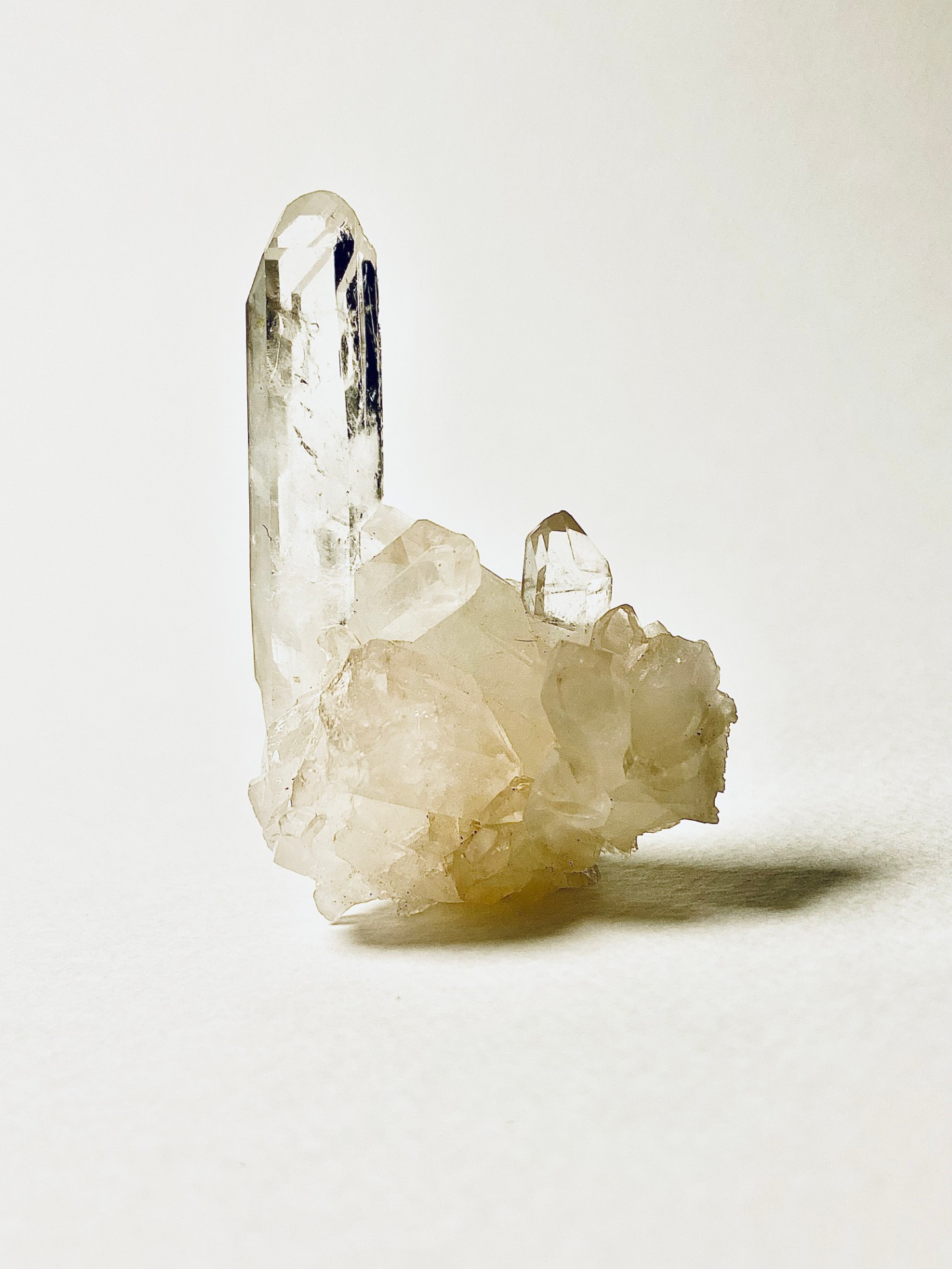 白水晶晶簇 White Quartz Crystal Cluster